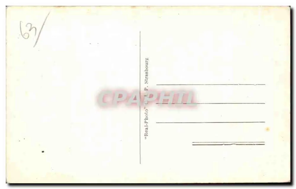 Thiers - Der Brücke und die Kapelle Saint-Roch - Verlag Cab - Rückseite