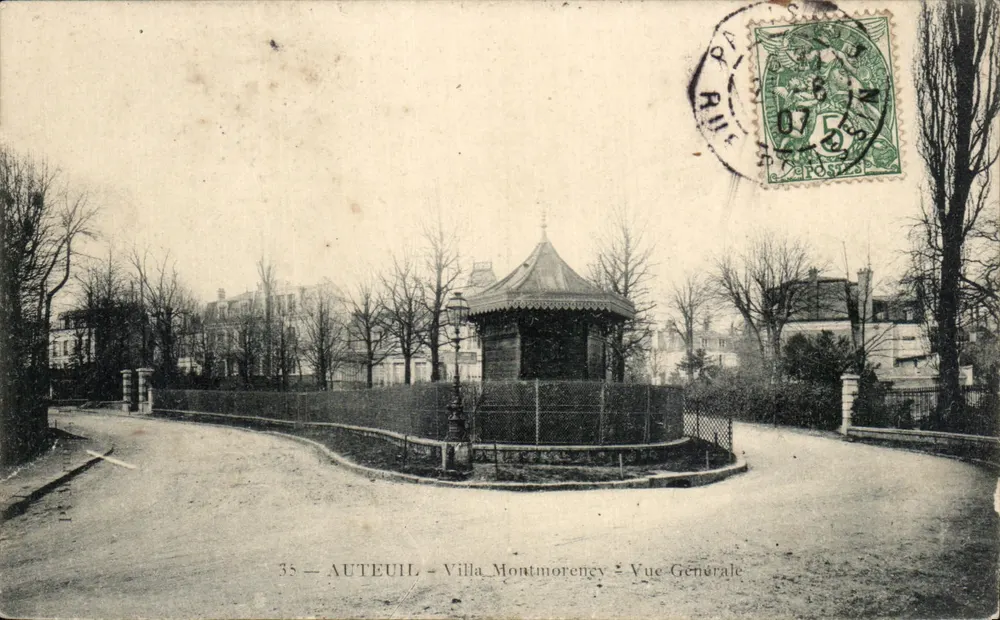 Auteuil - Villa Montmorency - Allgemeine Ansicht — unbekannter Verlag, n° 35 - Vorderseite