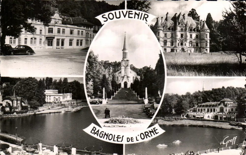 Bagnoles-de-l'Orne — Lembrete — Greff, n° 1113 - Frente