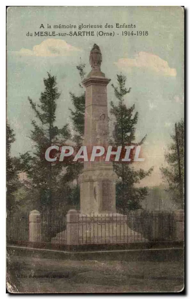 Monument für die Kinder von Mesle-sur-Sarthe — Verleger: M. Desnart, Paris - Vorderseite