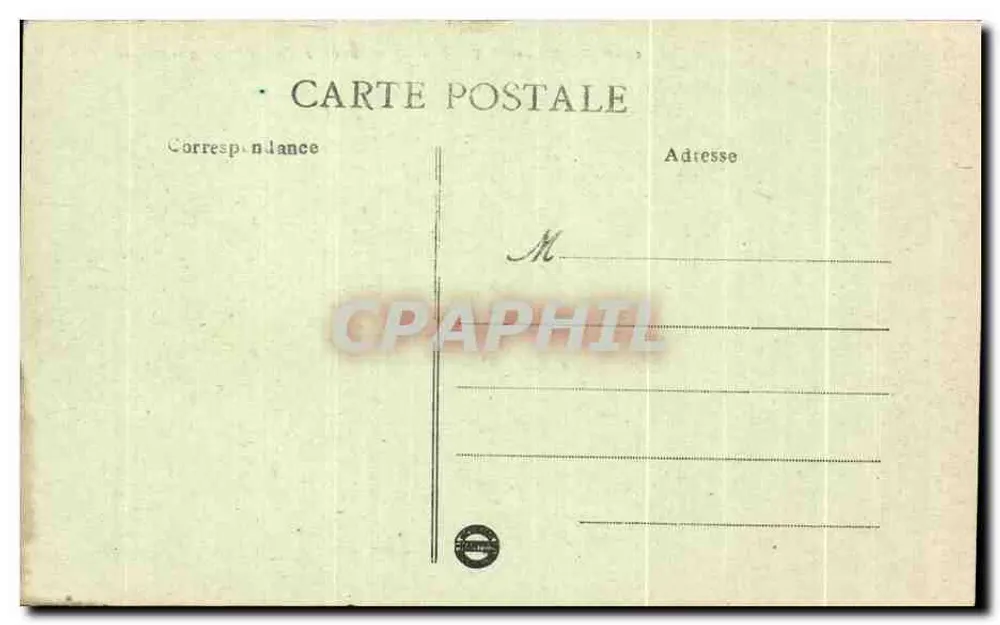 Calvaire de Pontchâteau (15. Station) — Jesus fällt zum dritten Mal — Verlag unbekannt - Rückseite