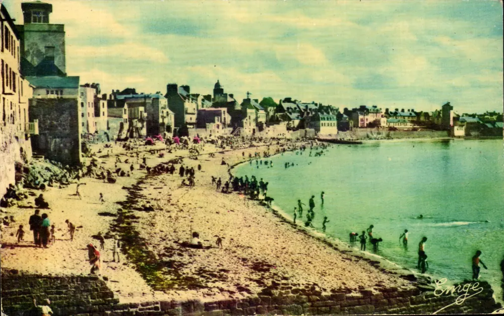 Saint-Servan-sur-Mer — La Plage des Bas-Sablons — Verlag Emge - Vorderseite