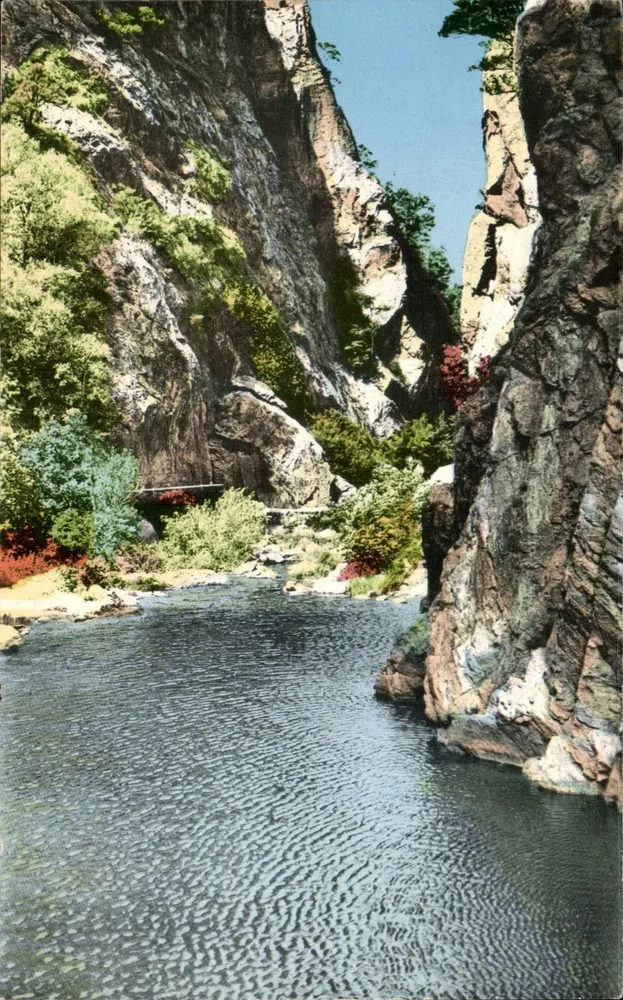Die Gorges de Mondony — Amelie-les-Bains — Editions S. Esp. T. 35 - Vorderseite