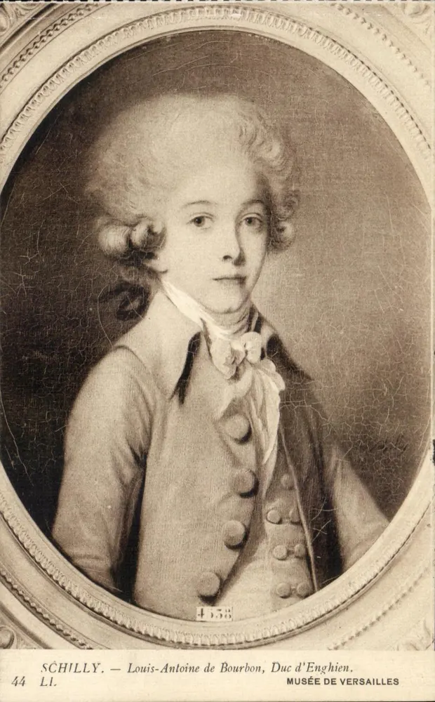 Louis-Antoine de Bourbon, Herzog von Enghien — Musée de Versailles — Schilly, n°44 - Vorderseite