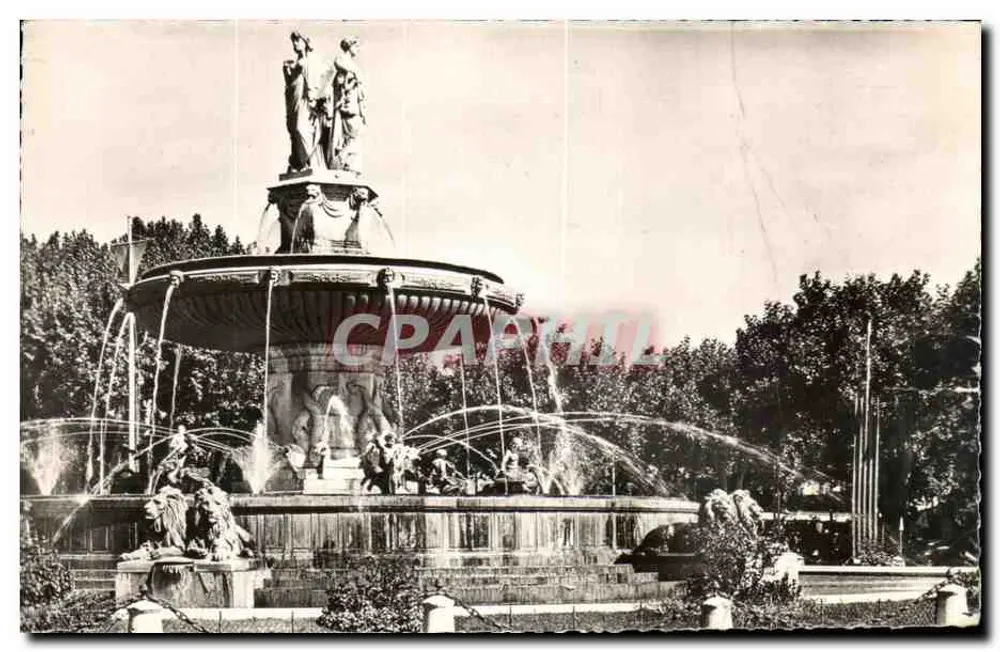 La Grande Fontaine — Aix-en-Provence — Éditions G. Tigny - Vorderseite
