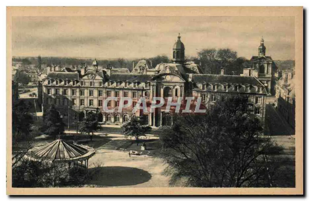 Caen (Calvados) — Le Jardin et l'Hôtel de Ville — Éditeur d'Art Belfrance, Paris-Caen - Vorderseite