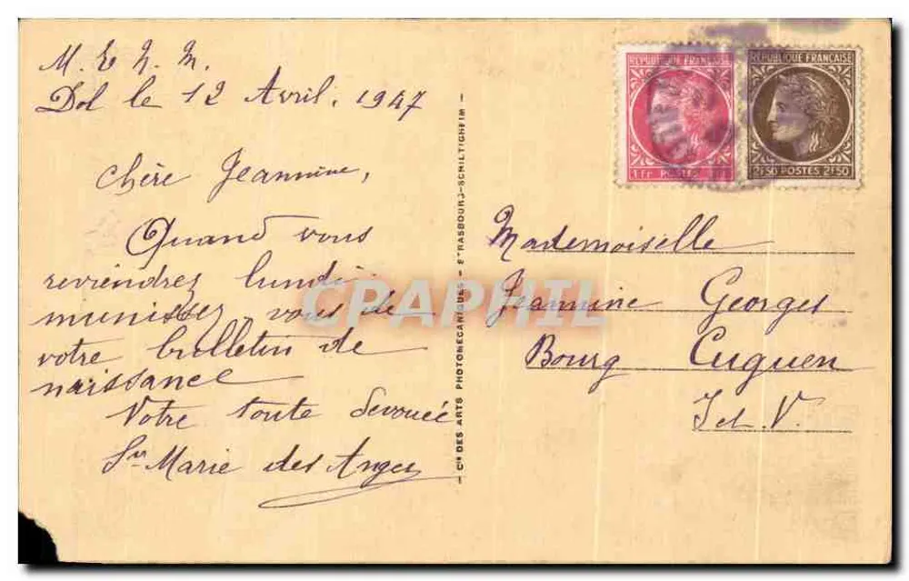 DOL-de-BRETAGNE — Die Kathedrale. Der Hauptaltar - Rückseite