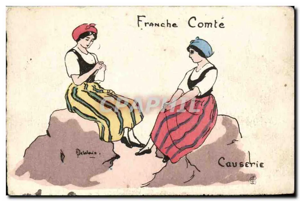 Franche-Comté — Conversa — Delalain - Frente