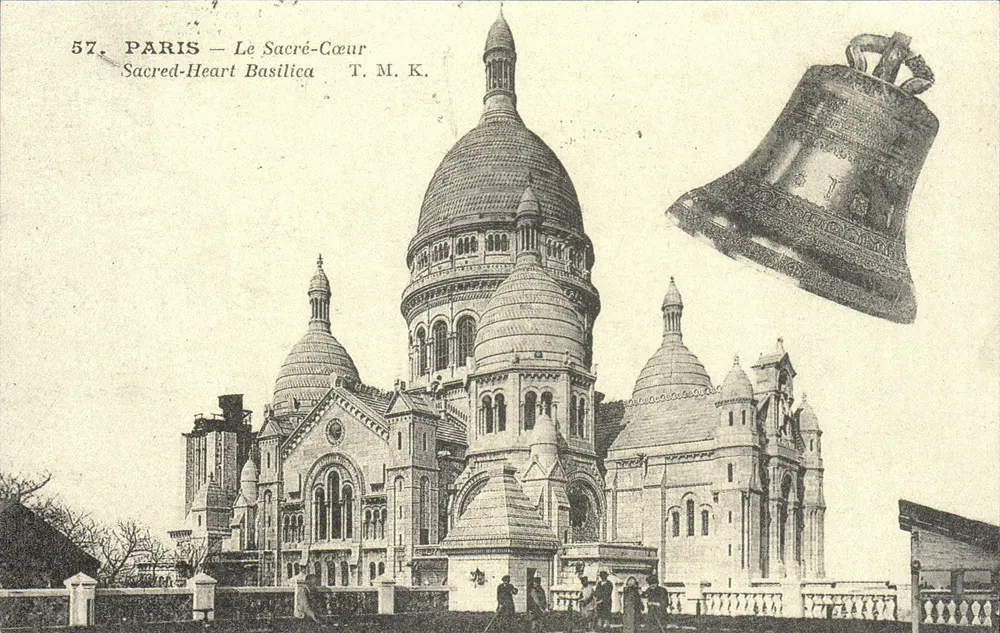 Paris — Das Heilige Herz — T.M.K. n°57 - Vorderseite