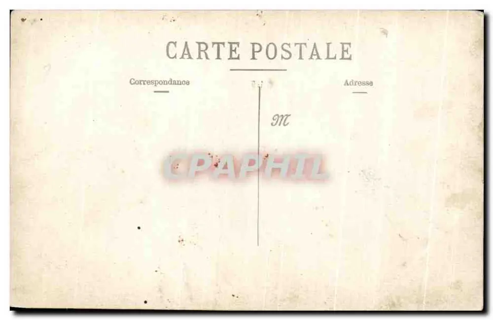Groupe familial — extérieur — éditeur non identifié - Verso