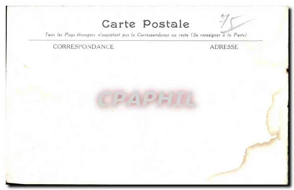 Mephistopheles — Satan — Cabaret der Hölle, Paris Montmartre - Rückseite