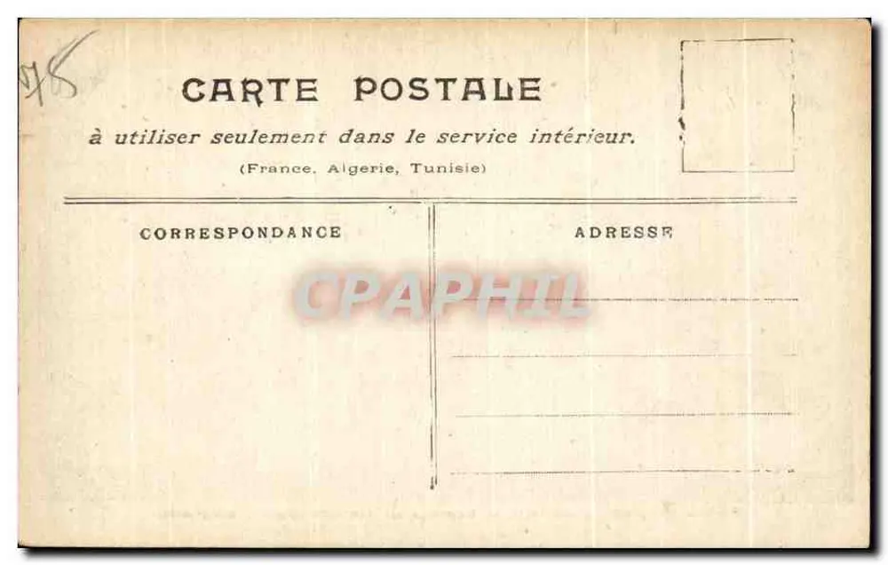 Paris überschwemmt (Januar 1910) — Notdamm (Quai Malaquais) - Rückseite
