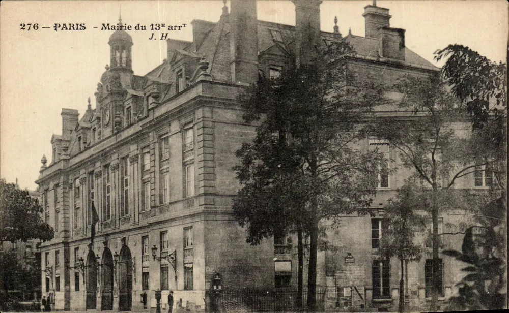 Paryż — Urząd Miejski 13. dzielnicy — J.H. nr 276 - Awers