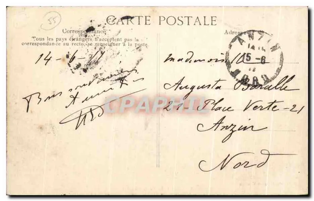 Verdun — Porta-Chaussée — Edit. Paul Garot Verdun - Verso