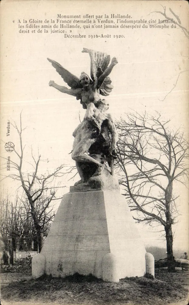 Monumento oferecido pela Holanda — Verdun — Edição Vertun - Frente