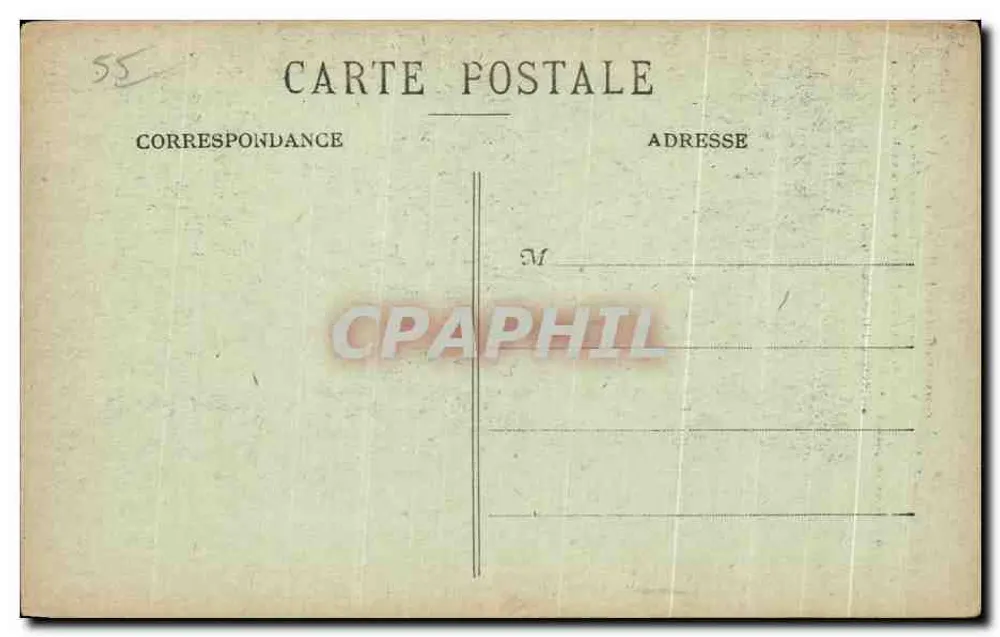 Monumento oferecido pela Holanda — Verdun — Edição Vertun - Verso
