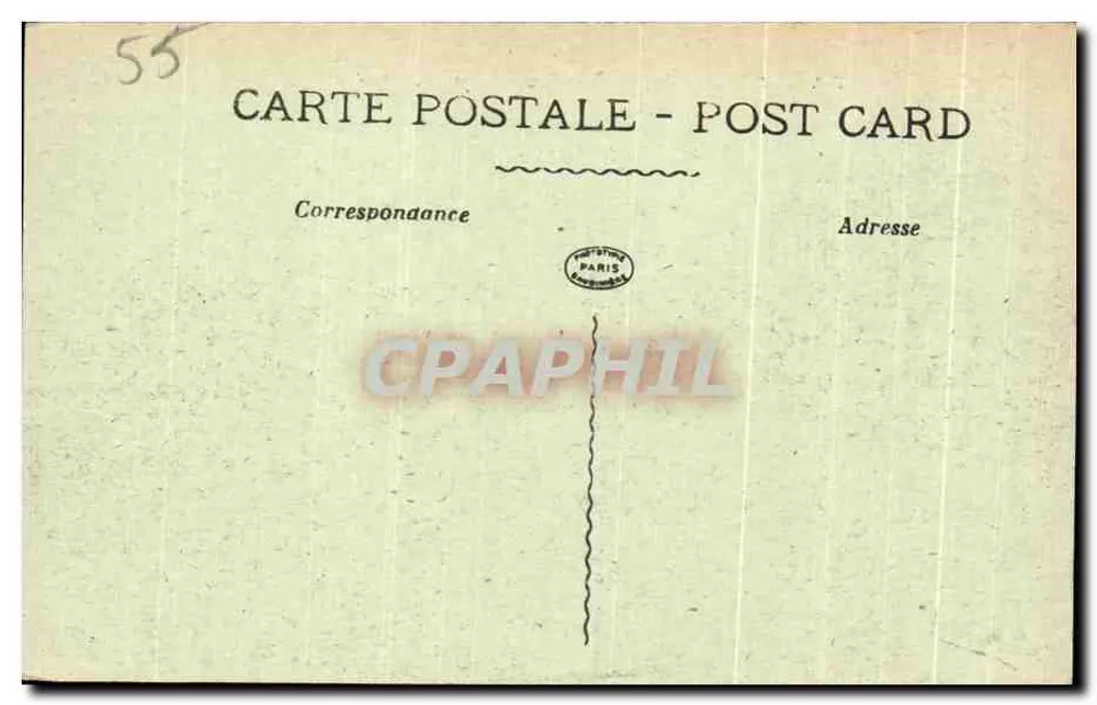 Schlacht von VERDUN — Im Bois des Corbeaux — n° 3723 - Rückseite