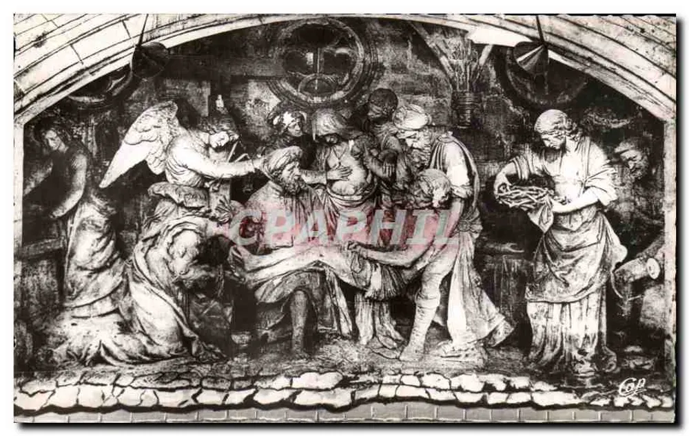 Grabmal des Heiligen Michael — Kirche Saint Étienne — Réal Photo - Vorderseite