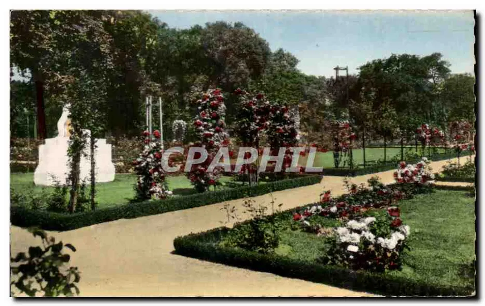 Jardim da Roseraie em Paris-Bagatelle — editor Abelle-Cartes, n°95 - Frente