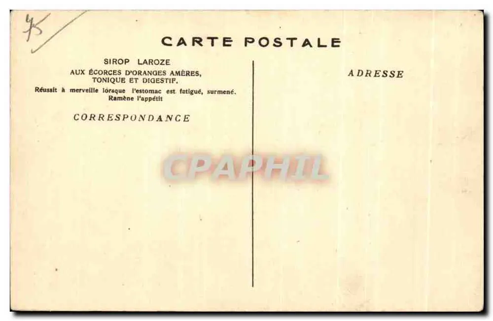 Paris — A Faculdade de Medicina — LL. - Verso