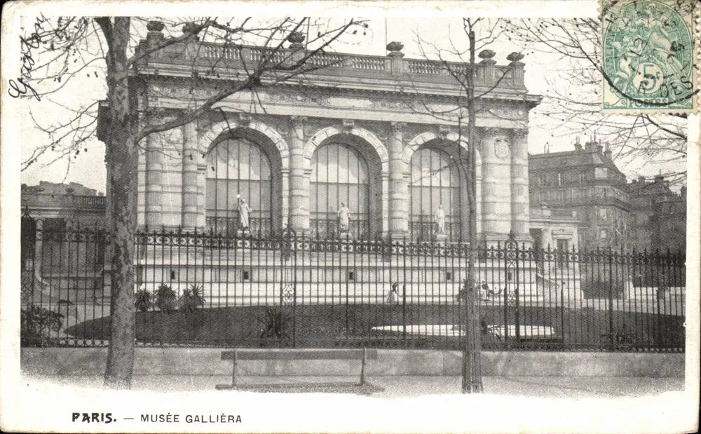 PARIS — MUSEU GALLIÉRA — editor G. Gack - Frente