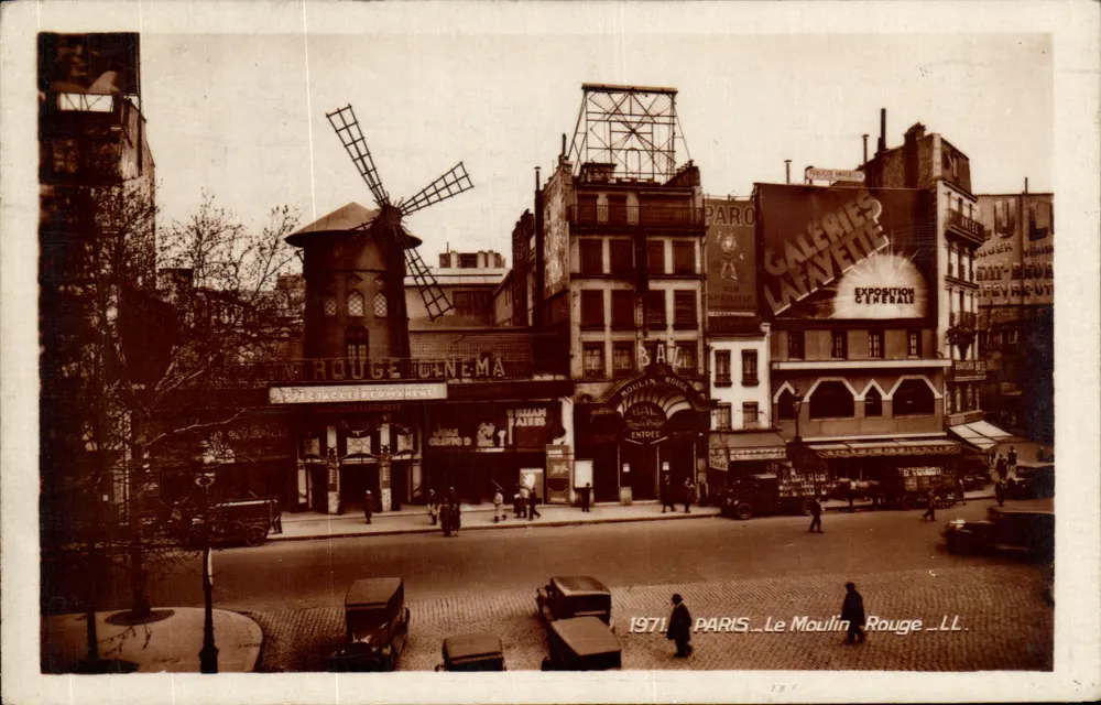 Le Moulin Rouge — Paris — Verlag LL - Vorderseite