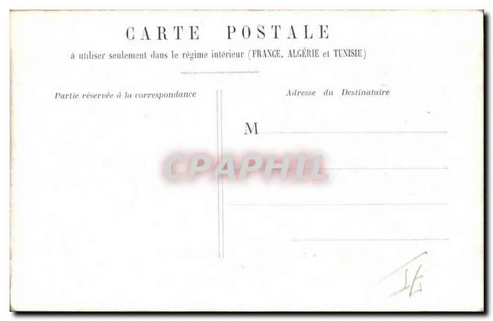 Paris - Rue Royale - La Madeleine — editor G. Pirou - Verso