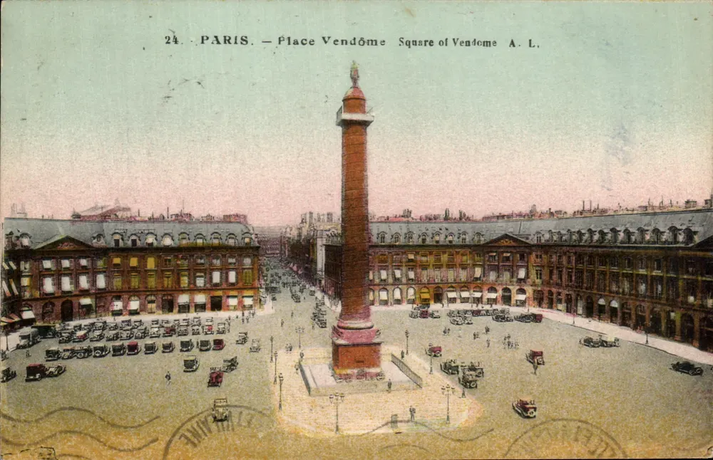 Paris — Place Vendôme — A. L. Verlag A. L. - Vorderseite