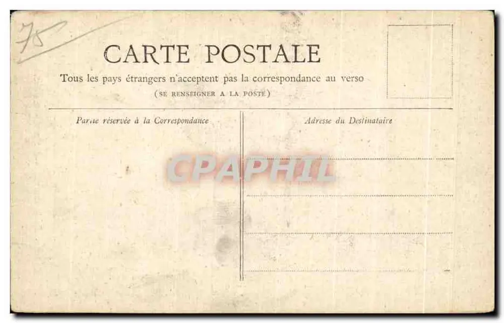 Paris — A Val de Grâce — Coleção Petit Journal - Verso