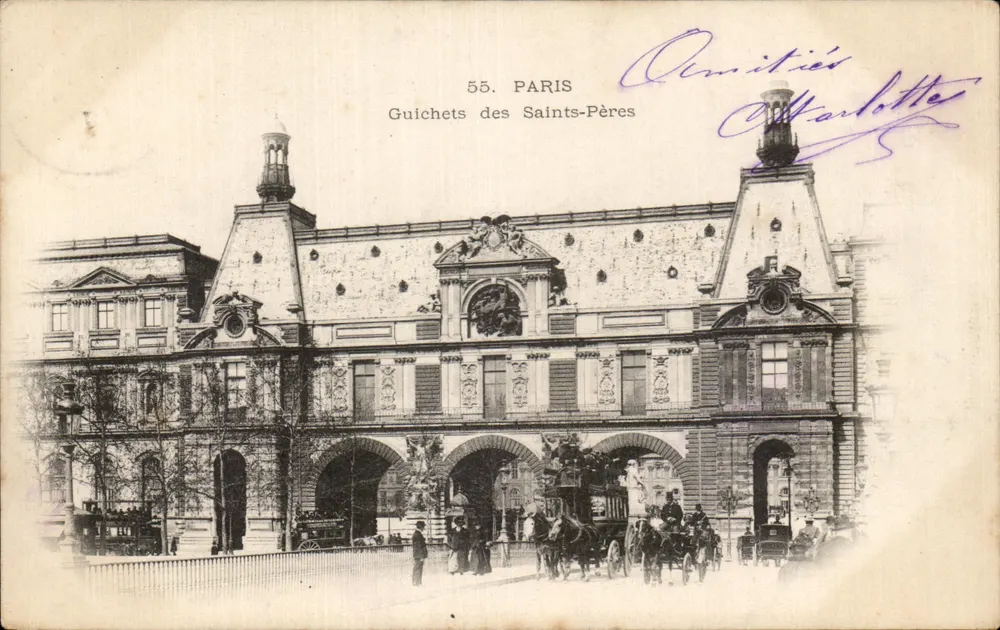 Guichets dos Santos-Pais — Paris — editor Ollarlotter, n° 55 - Frente