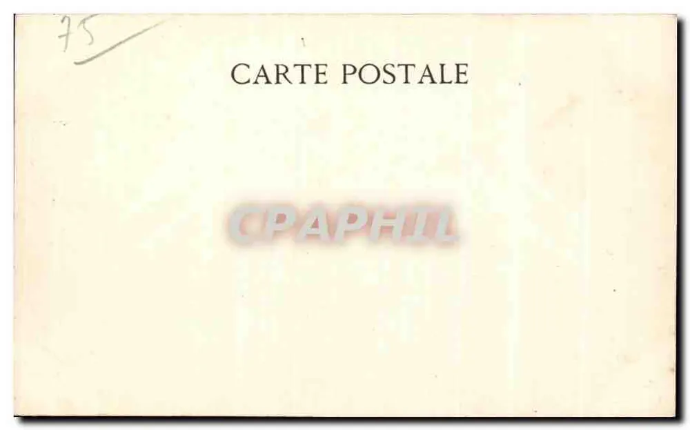 Paris — O Pont-Neuf visto de cima — C. L. C. n°133 - Verso