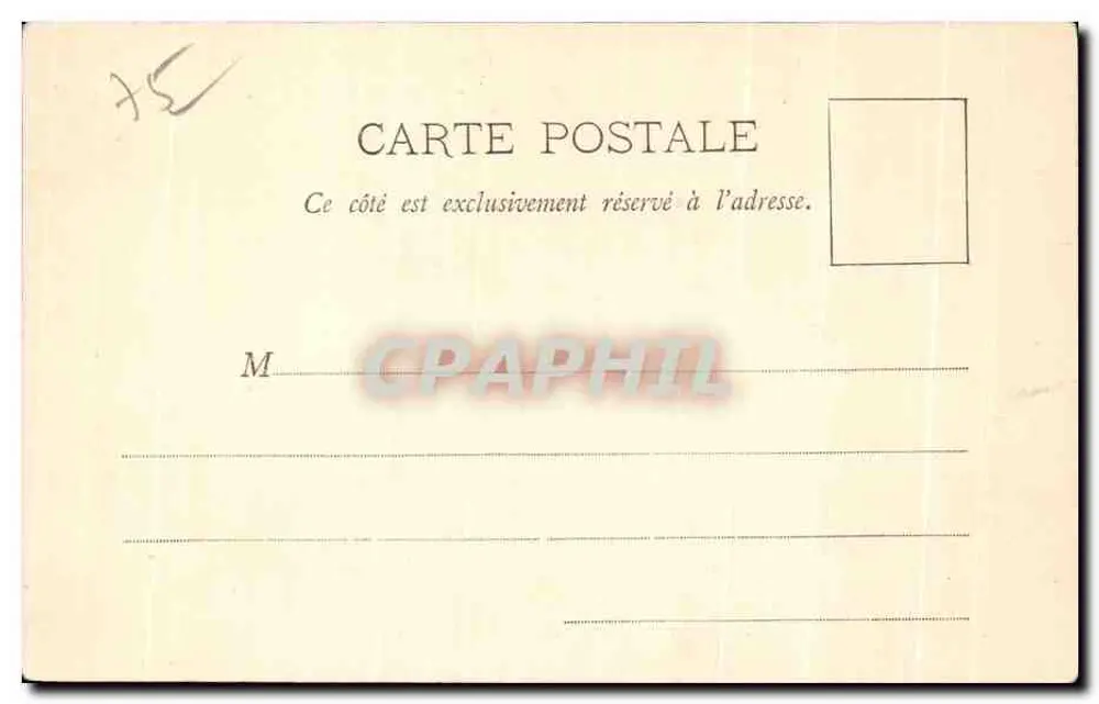 París - La Iglesia de San Vicente de Paúl — Clio Frères, n°20 - Reverso