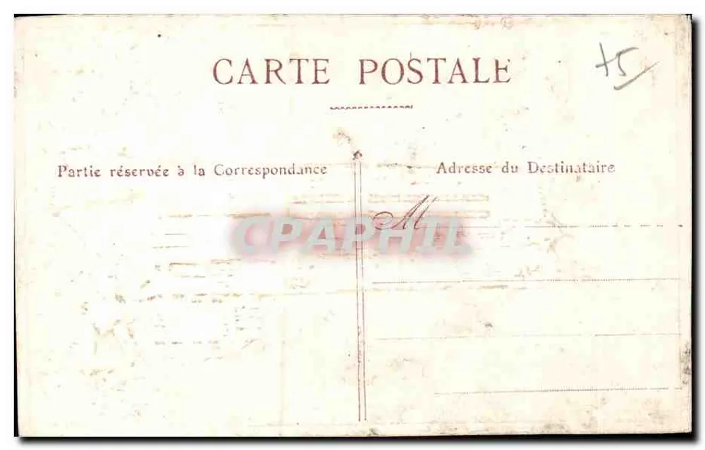 Paris — La Tour Saint-Jacques — éditeur Chavanne - Verso