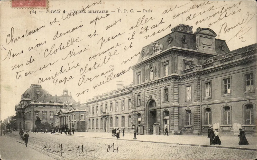 Paris — A Escola Militar — P.P.C. — Paris - Frente