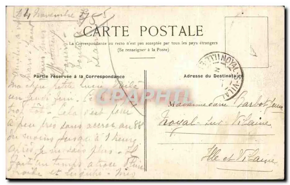 Glasfenster von Saint-Séverin — Seite der Straße Saint-Séverin — 16. Jahrhundert — Verlag: Roy & Prud'homme, Nr. 102 - Rückseite