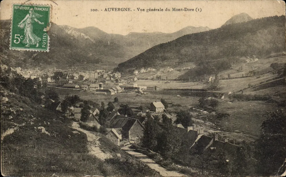 Mont-Dore — Vue générale — éditeur : Éditions C. Turpin, F. Grand - Vorderseite