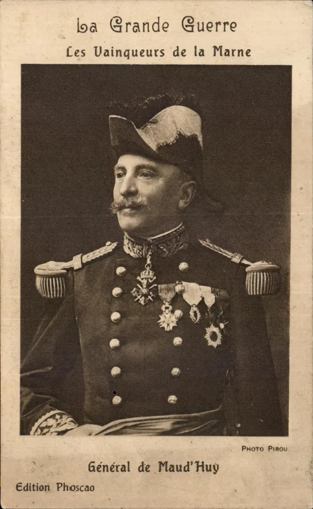 General de Maud'Huy — Die Sieger der Marne — Edition Phoscaou - Vorderseite