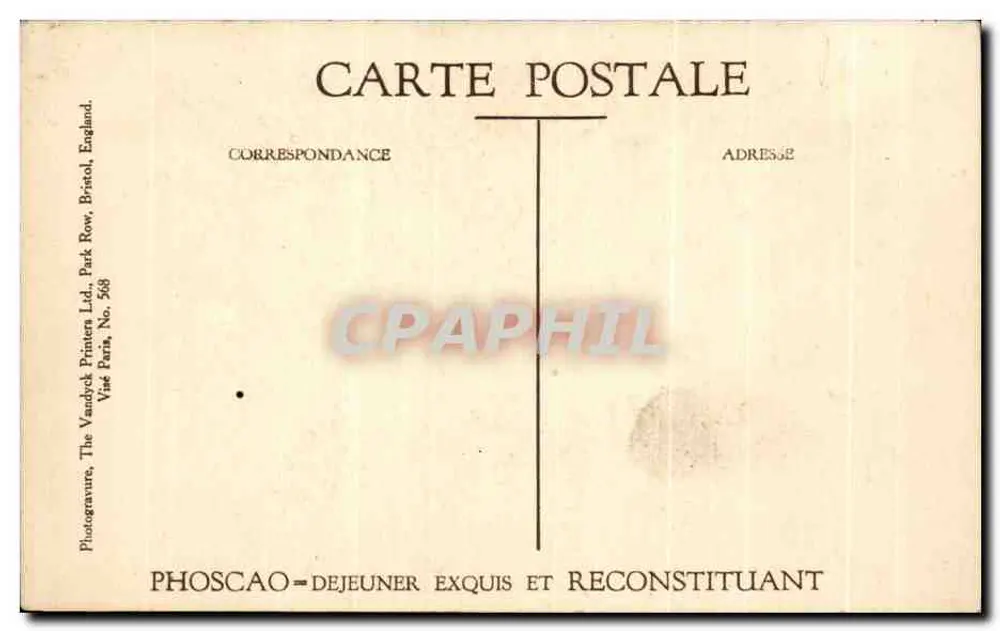General de Maud'Huy — Die Sieger der Marne — Edition Phoscaou - Rückseite