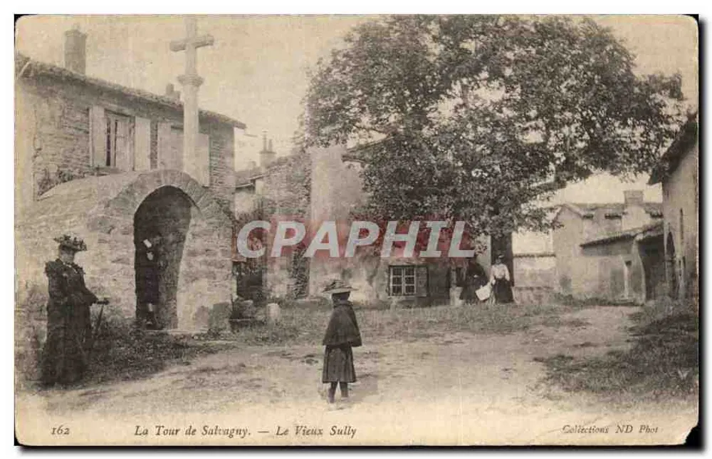 La Tour de Salvagny — Der Alte Sully — Collections ND Phot n°162 - Vorderseite