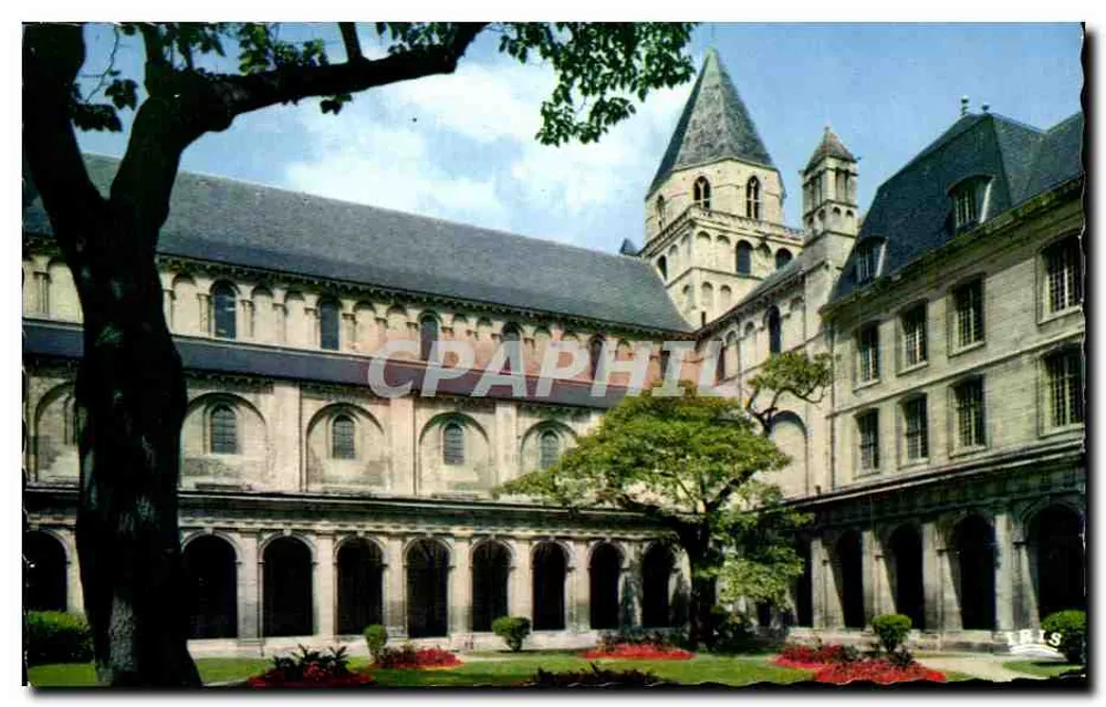 Abbaye aux Hommes — Caen — wydawca LUMICAP - Awers