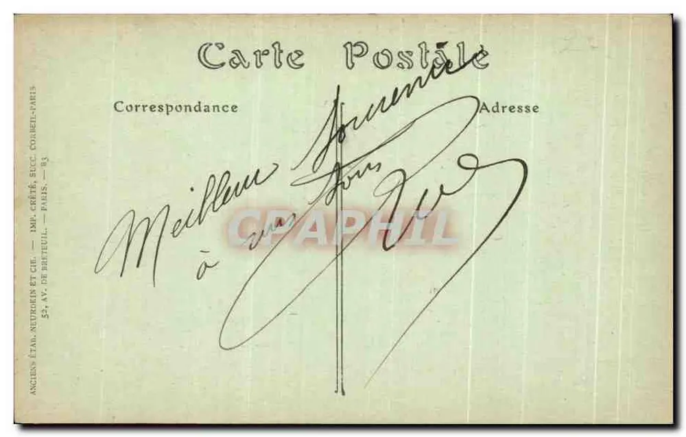 Monte-Carlo — Os Jardins — Imp. Créteil e Cie - Verso