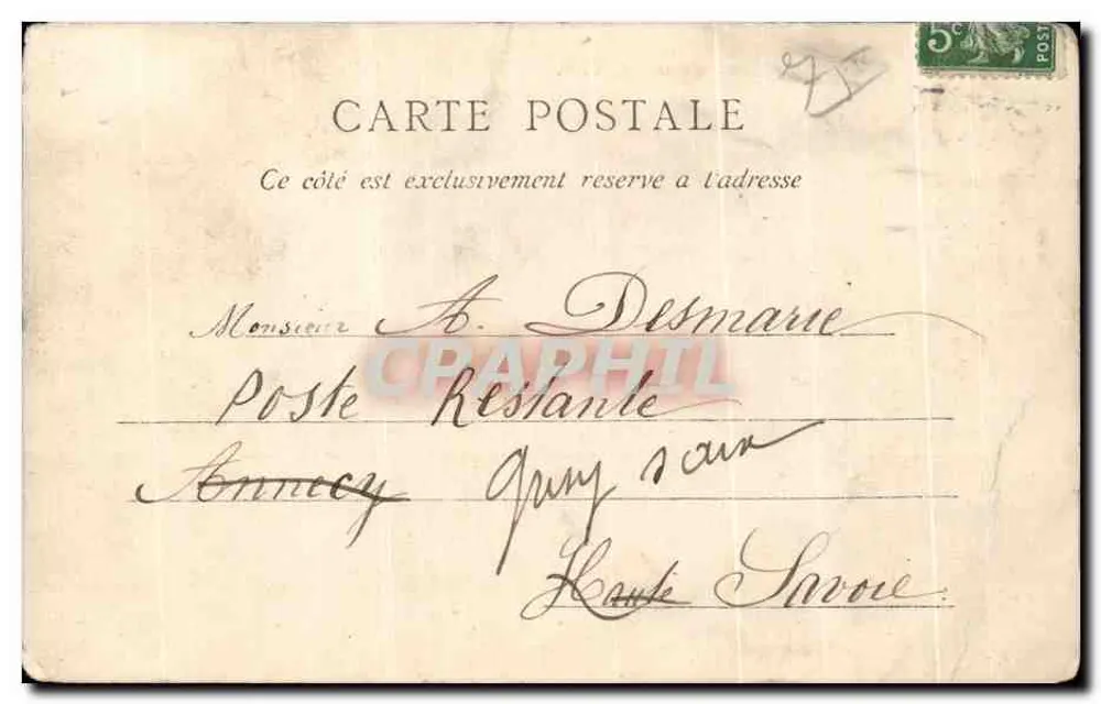 Paris — A Samaritaine — C.L.C. - Verso