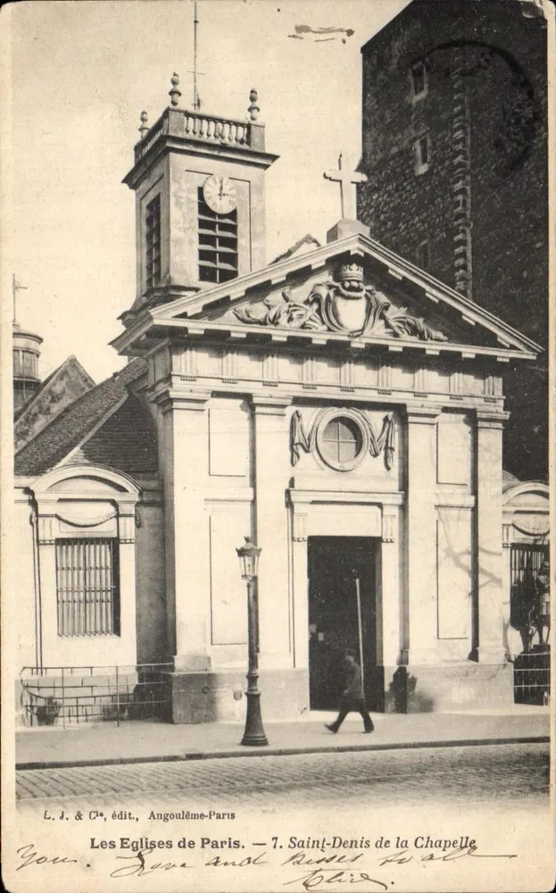 Saint-Denis de la Chapelle — Kirche von Paris — L. J. & Cie, Angoulême-Paris - Vorderseite
