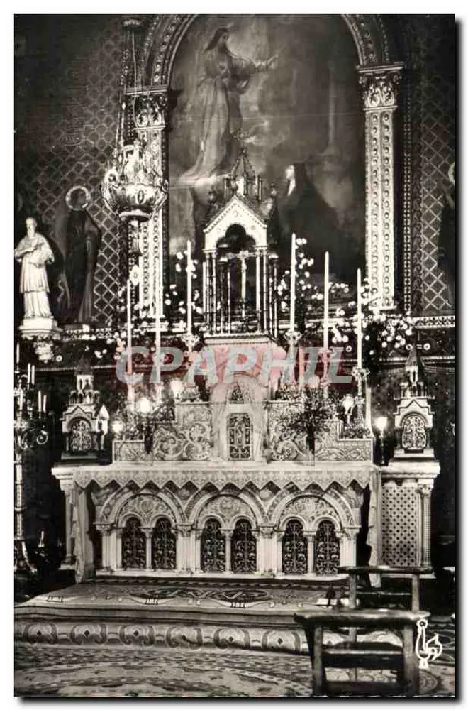 Altar da Visitação — Paray-le-Monial (S.-et-L.) — Les Tirages Modernes, Paris - Frente
