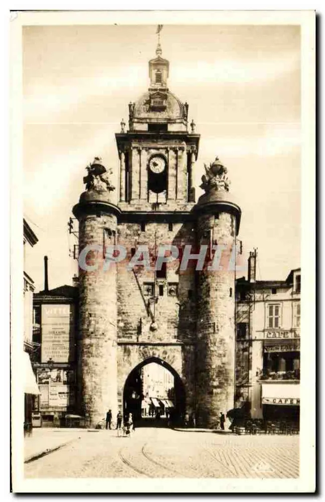 La Rochelle — Torre da Grande Hora — editor C.A.P. Paris, n° 82 - Frente