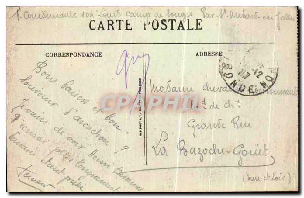 Arcachon — Algemene uitzicht door de Pijnen — BR - 168 - Achterkant