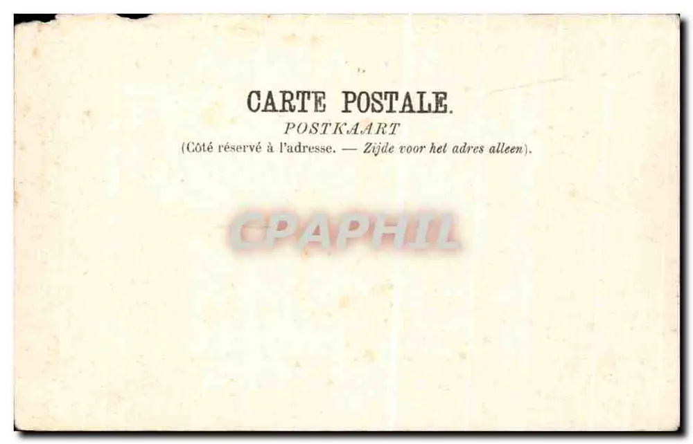Bruxelles. La Porte Louise — place pavée avec bâtiments et enseigne 'RESTAURANT' — éditeur non visible, n° 37 - Verso