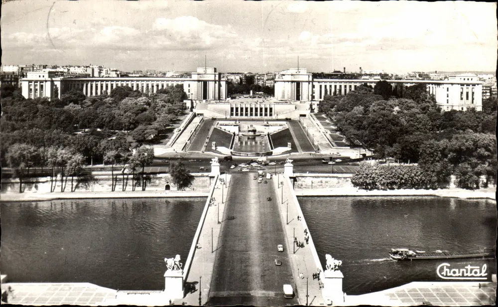 Das Palais de Chaillot und seine Gärten — Paris — Éditions Chantal, n°1 - Vorderseite