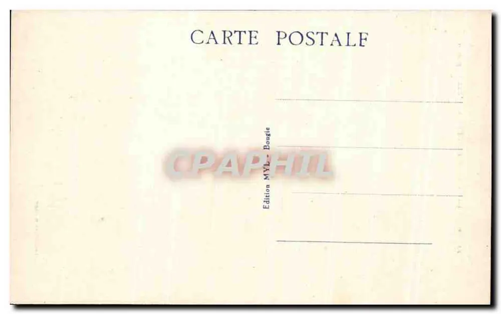 Schluchten von CHABET EL AKRA — L'Oued-Agricoun — Edition MYL - Bougie - Rückseite