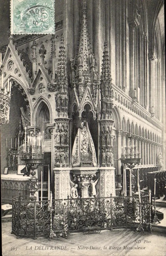 La Délivrande — Notre-Dame, die Marien-Statue — ND Phot, Nr. 365 - Vorderseite